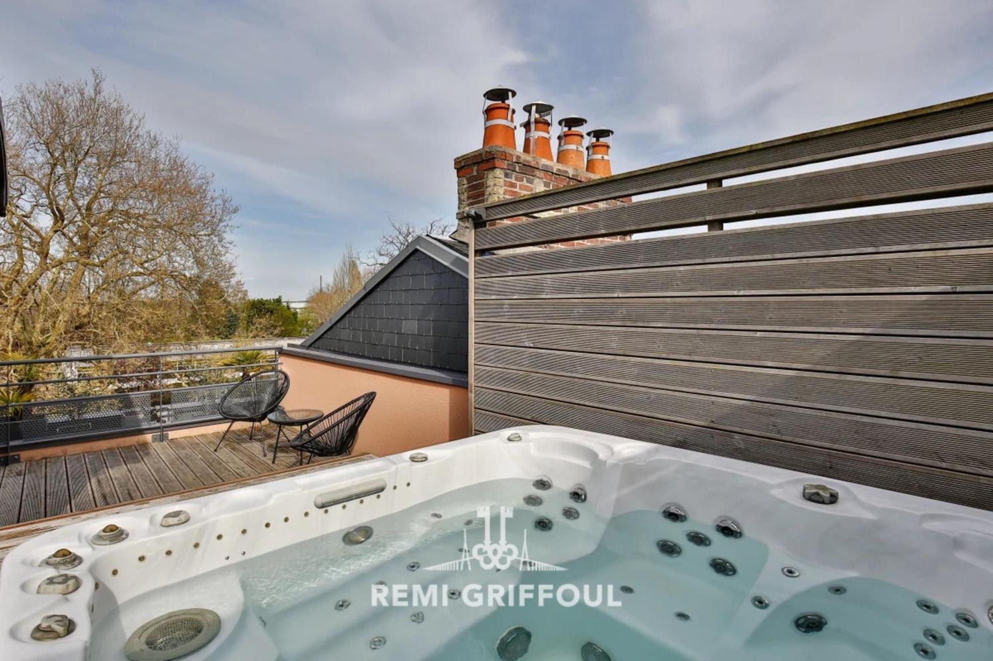 The Cosmopolitan Architect Design Home With Rooftop Jacuzzi 8 Guests Honfleur Eksteriør bilde